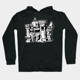 Castle Doom-skull Hoodie